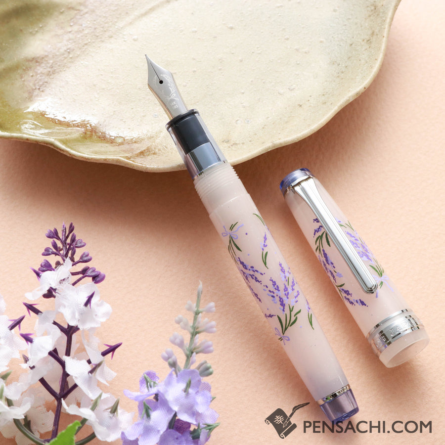 SAILOR Limited Edition Pro Gear Slim Set - Lavender - PenSachi Japanese Limited Fountain Pen
