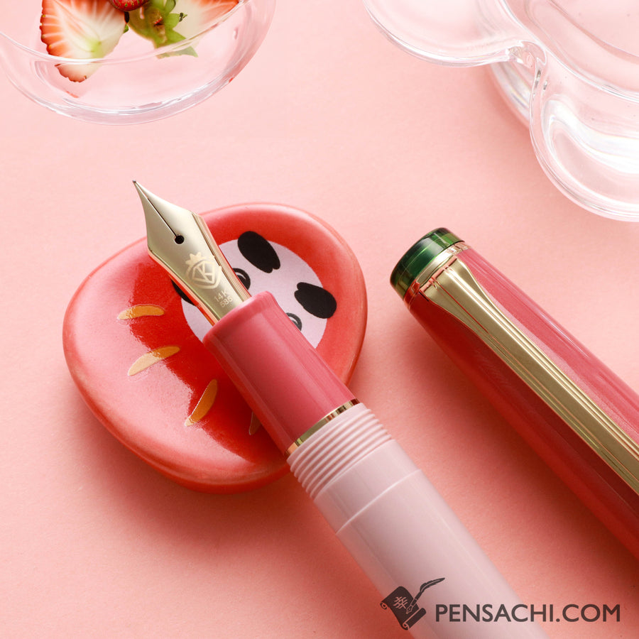 SAILOR Limited Edition Pro Gear Slim Mini Fountain Pen - Strawberry - PenSachi Japanese Limited Fountain Pen