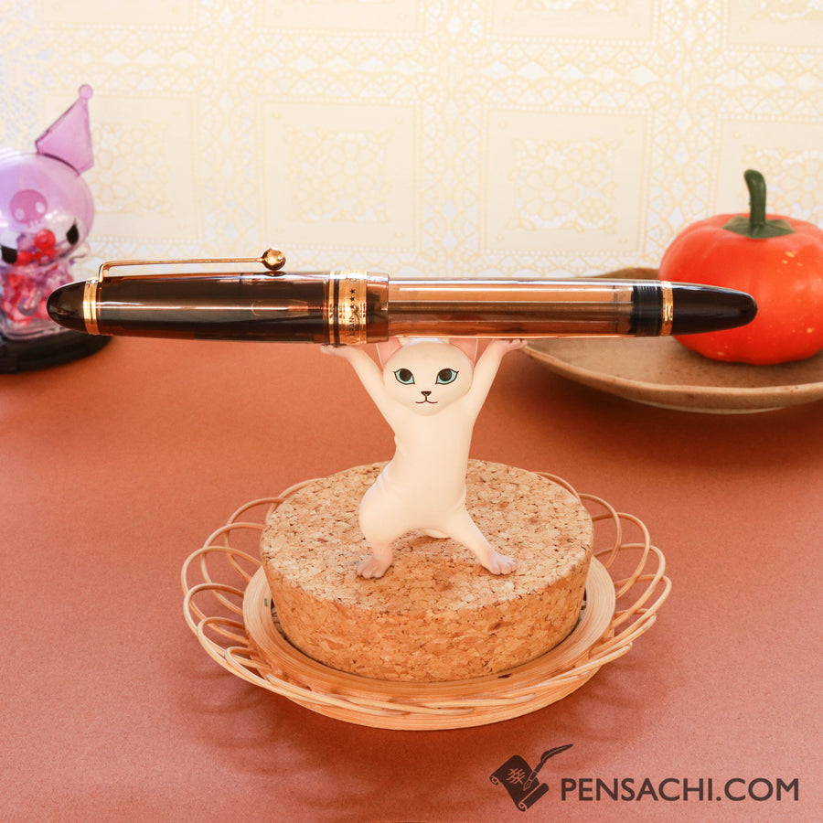 Nekonopen Penholder 6 - Sphynx White - PenSachi Japanese Limited Fountain Pen