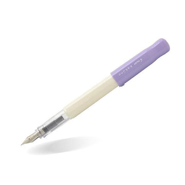 PILOT Kakuno Fountain Pen - White Soft Violet - PenSachi Japanese Limited Fountain Pen