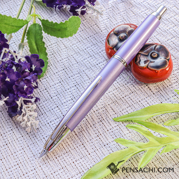 筆記具 PILOT CAPLESS decimo 20colors Purple FP Pilot Vanishing Point Decimo Fountain Pen - Purple - The