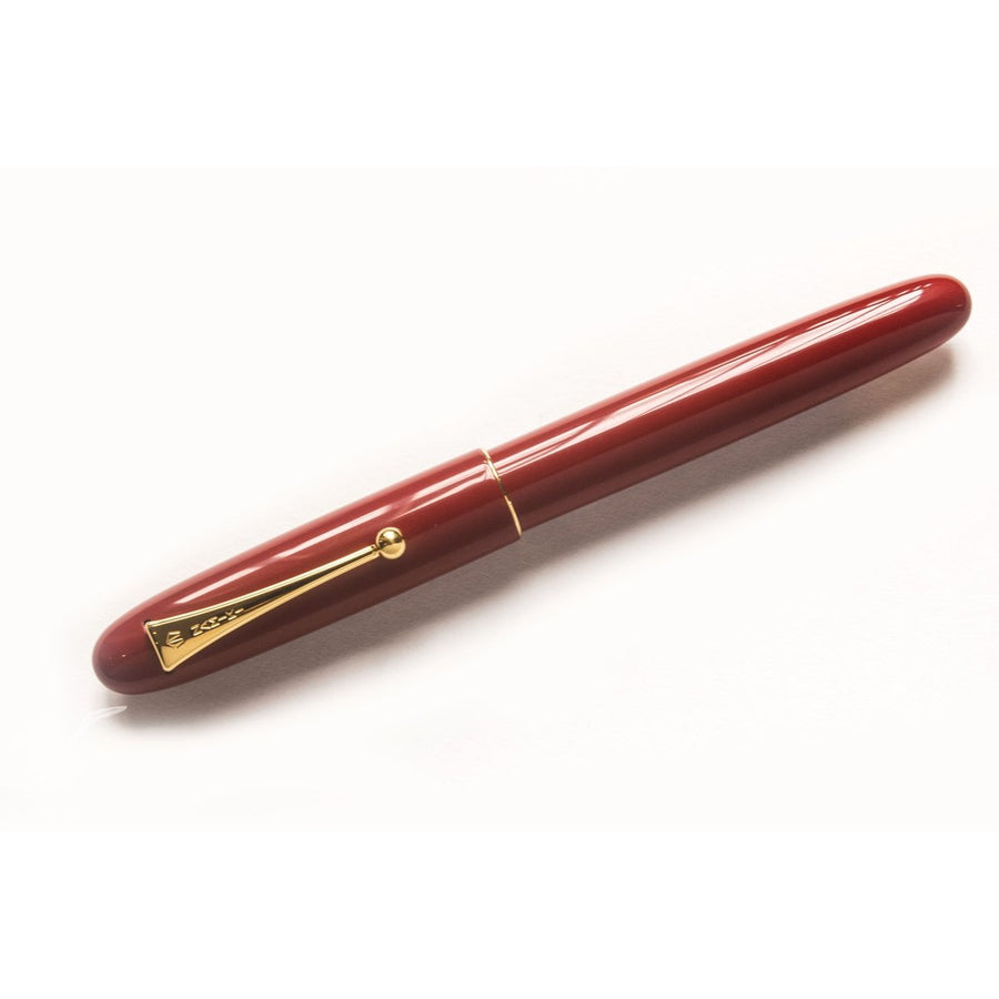 Namiki Urushi Lacquer Vermilion No.20 18kt Gold nib Fountain Pen - PenSachi Japanese Limited Fountain Pen