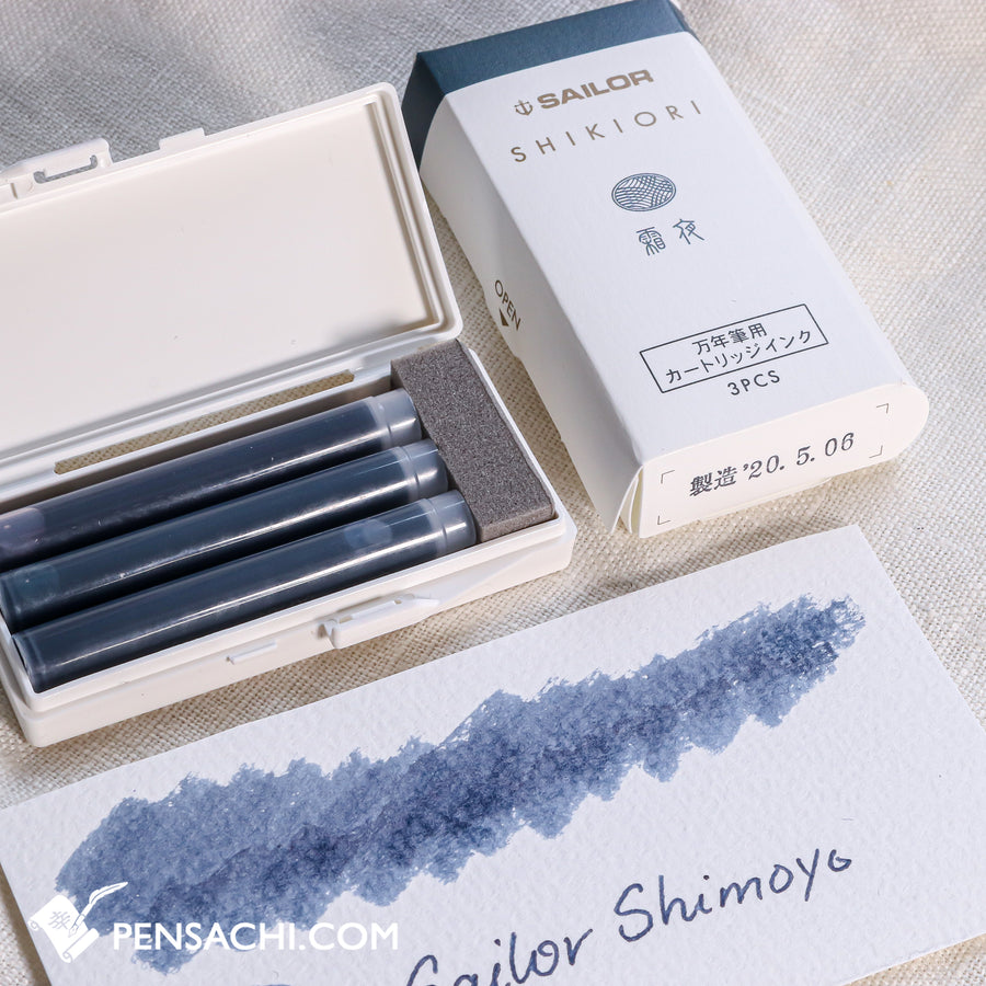 Sailor Shikiori Ink Cartridges 5 Colors Set - Winter - PenSachi Japanese Limited Fountain Pen
