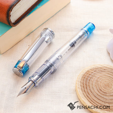 PILOT Prera Demonstrator Fountain Pen - Light Blue - PenSachi Japanese Limited Fountain Pen