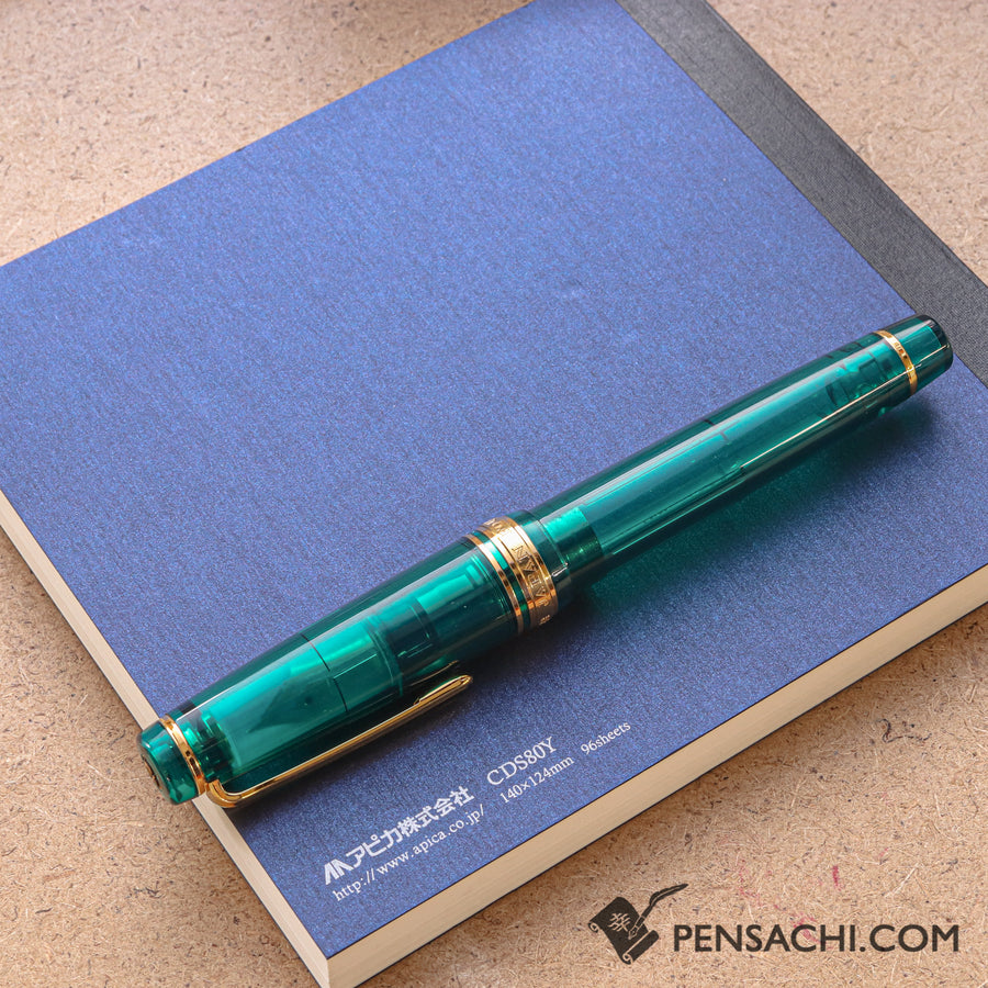 Premium C.D. Notebook CD Blue - 6.5mm - Ruled, 14 lines - PenSachi Japanese Limited Fountain Pen