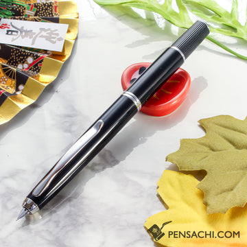 PILOT Vanishing Point Capless Fermo Fountain Pen - Black - PenSachi Japanese Limited Fountain Pen
