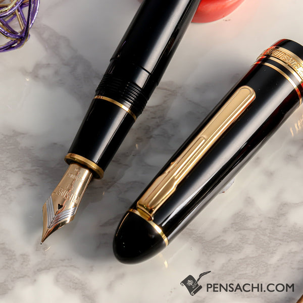 PLATINUM President Fountain Pen - Black– PenSachi