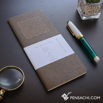 Yamamoto Ro-Biki  Notebook - Rectile Squared 4.5 mm - PenSachi Japanese Limited Fountain Pen
