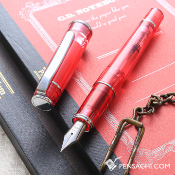 PILOT Limited Edition Prera Fountain Pen - Ibis Red - PenSachi Japanese Limited Fountain Pen
