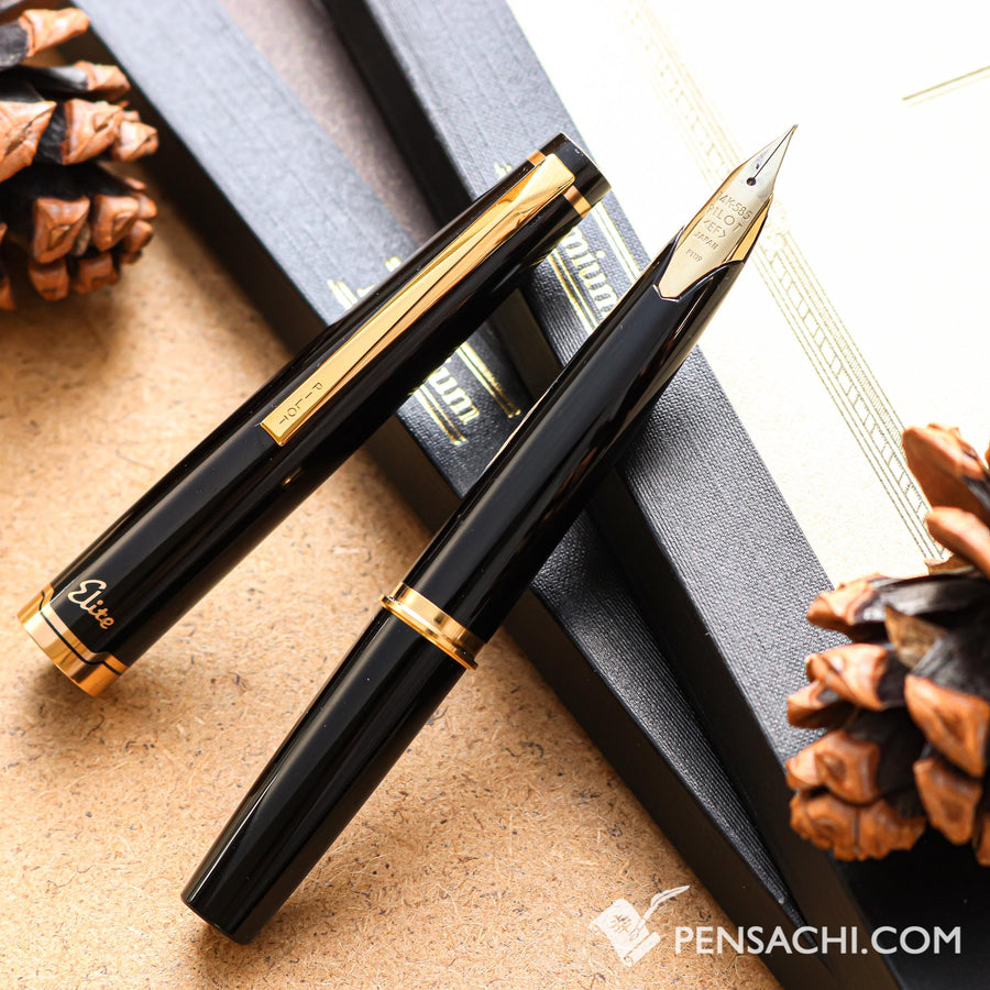 PILOT Elite 95S Fountain Pen - Black - PenSachi Japanese Limited Fountain Pen