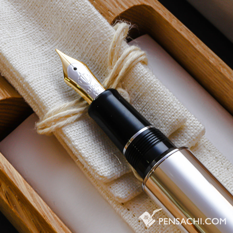 SAILOR Limited Edition 110 Anniversary Fountain Pen - Shirogane - PenSachi Japanese Limited Fountain Pen