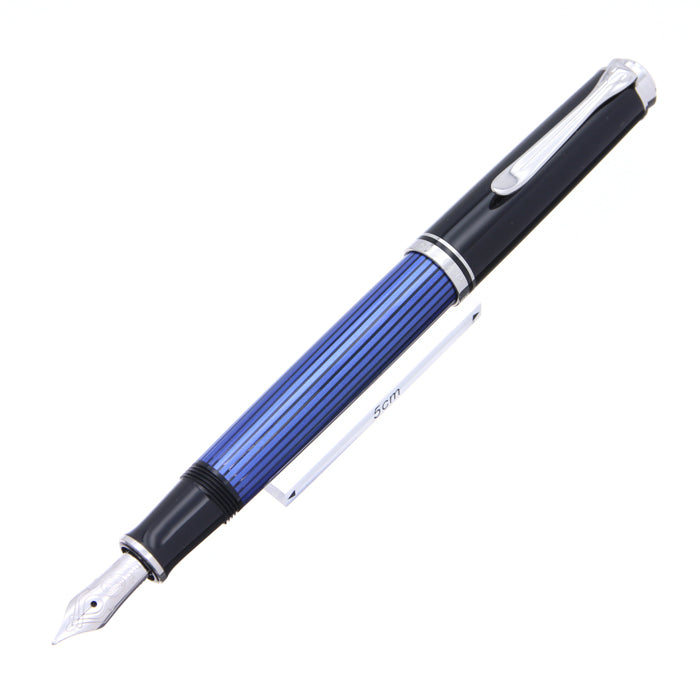 PELIKAN Souveran M405 Fountain Pen - Blue Stripe - PenSachi Japanese Limited Fountain Pen
