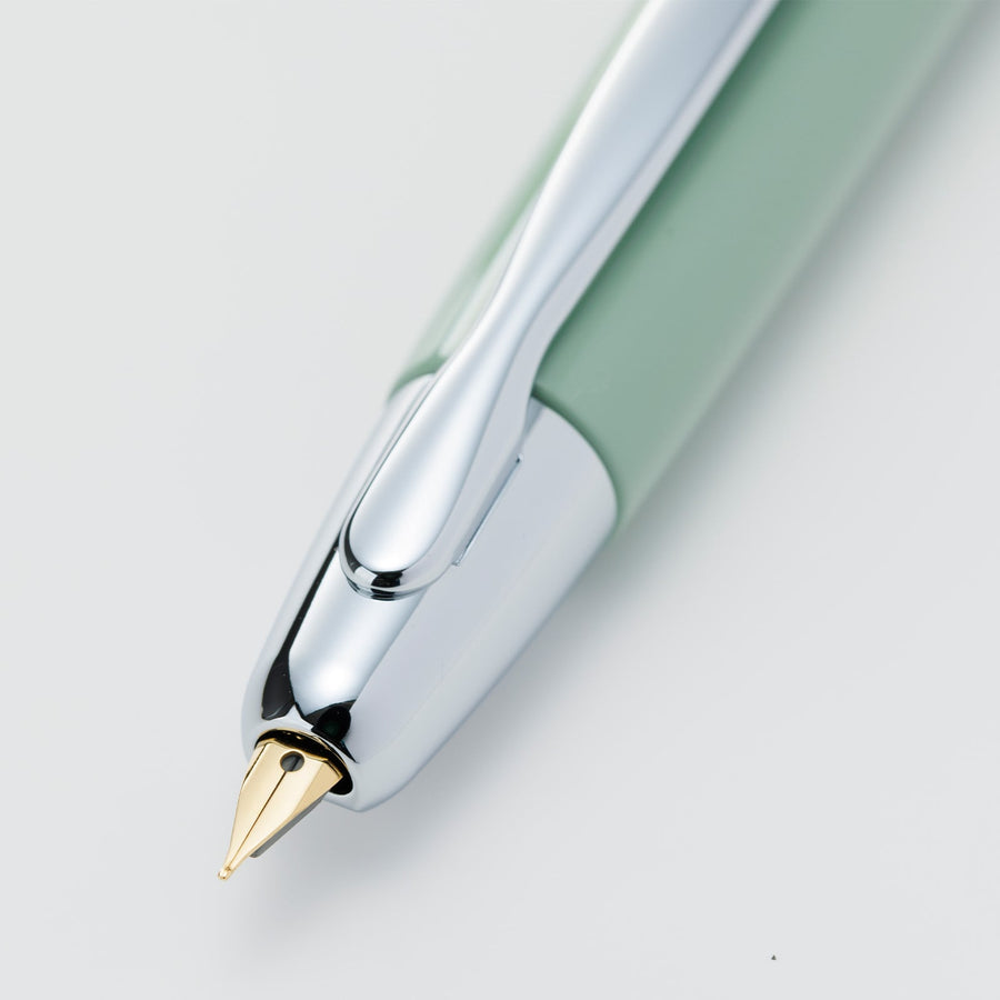 PILOT Limited Edition Vanishing Point Capless Fountain Pen - Smoke Green