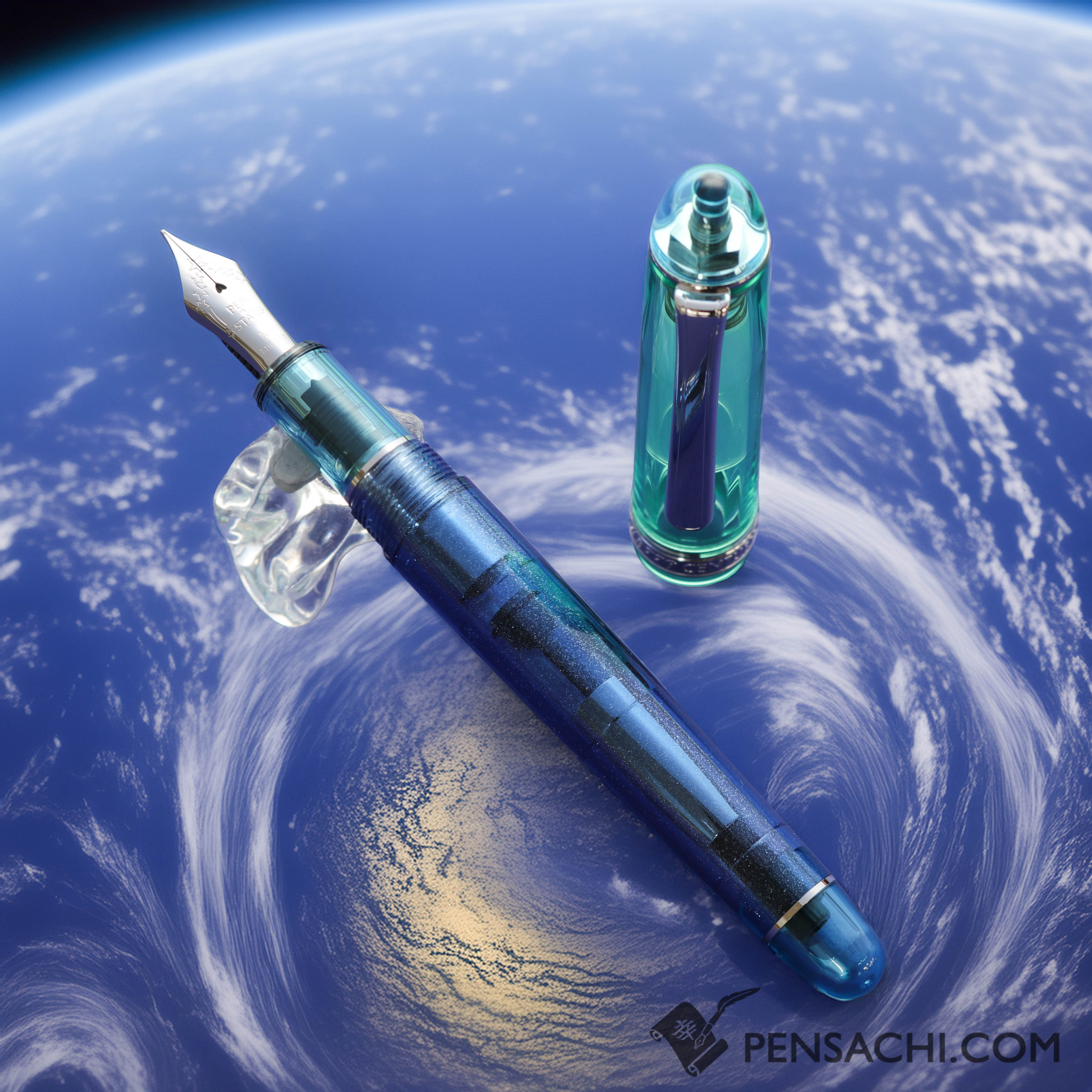 PLATINUM Limited Edition #3776 Century Fountain Pen - Astro– PenSachi