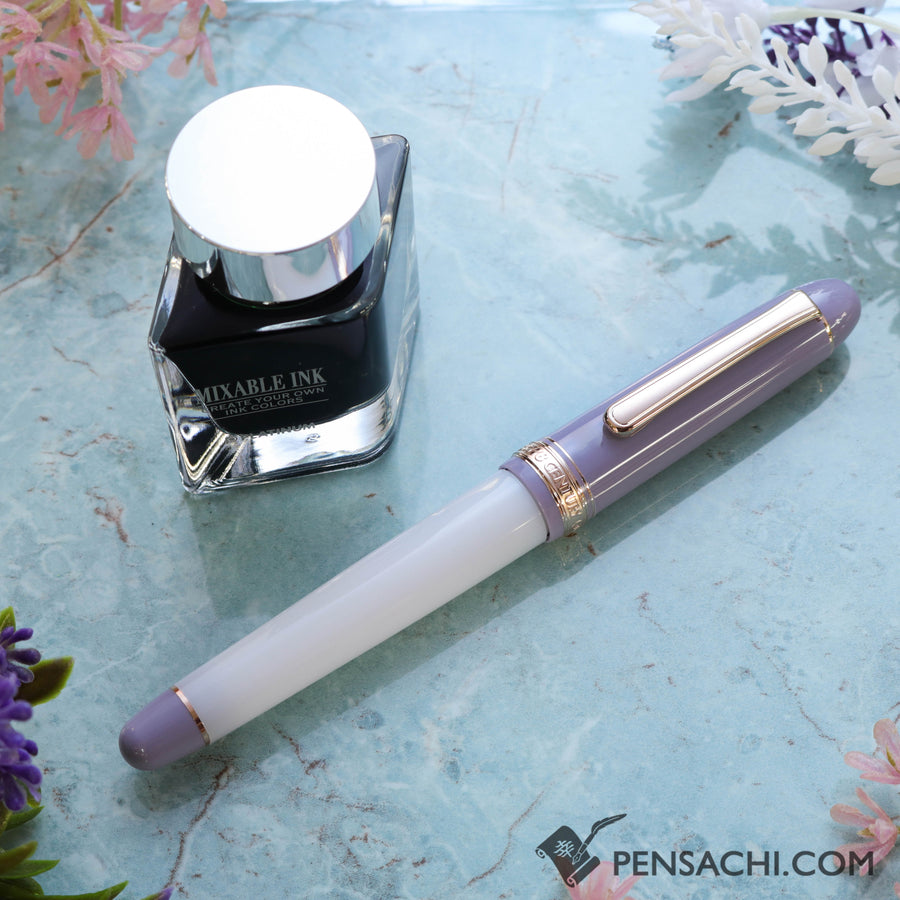 PLATINUM Limited Edition #3776 Century Fountain Pen - Misty Bloom