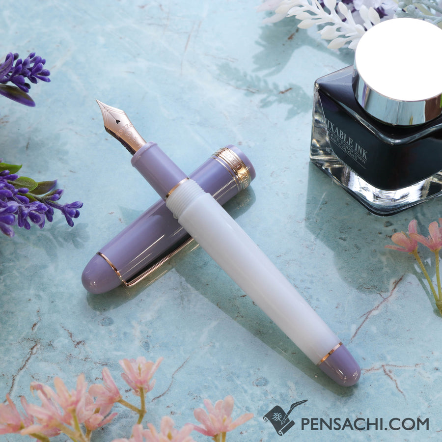 PLATINUM Limited Edition #3776 Century Fountain Pen - Misty Bloom