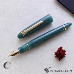 SAILOR Profit Casual Gold Trim Fountain Pen - Clear Green - PenSachi Japanese Limited Fountain Pen