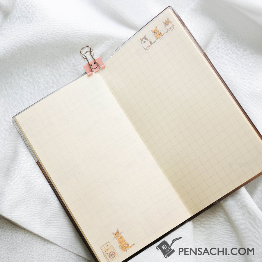 Midori Pocket Diary 2026 Notebook  - Cat
