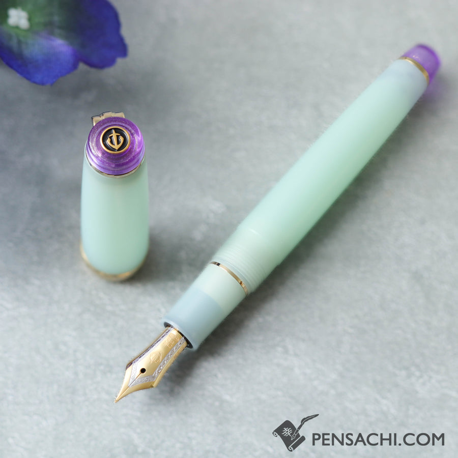 SAILOR Pro Gear Slim Shikiori Amaoto Fountain Pen - Harusame - PenSachi Japanese Limited Fountain Pen