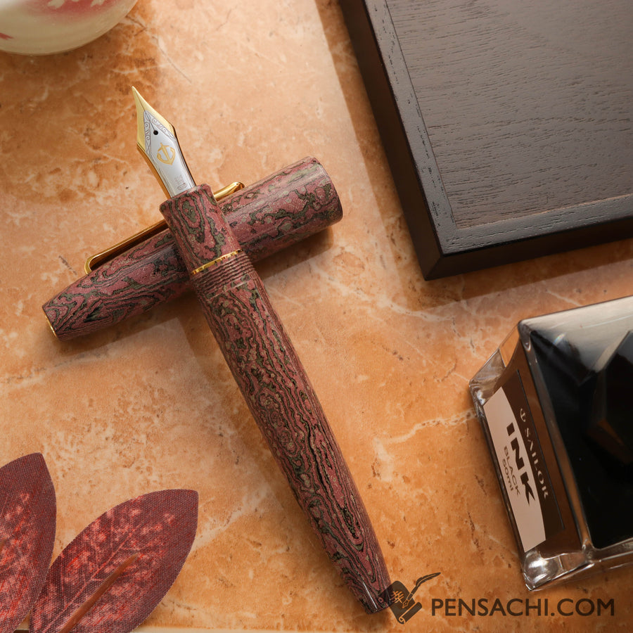 SAILOR King Of Pens Naginata Togi Ebonite - Umesaki - PenSachi Japanese Limited Fountain Pen