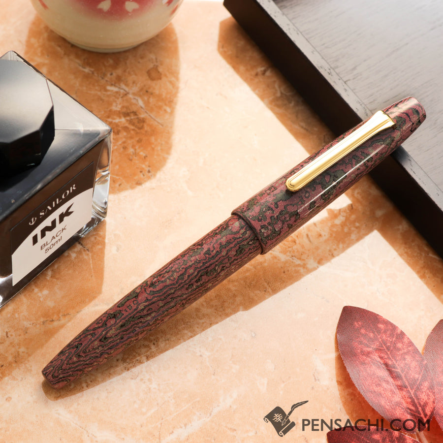 SAILOR King Of Pens Naginata Togi Ebonite - Umesaki - PenSachi Japanese Limited Fountain Pen