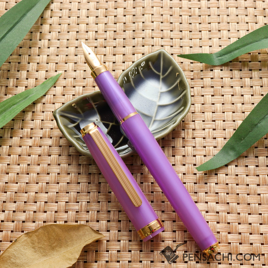 PLATINUM Biso Fountain Pen - Mystic Purple (Limited Edition Color)