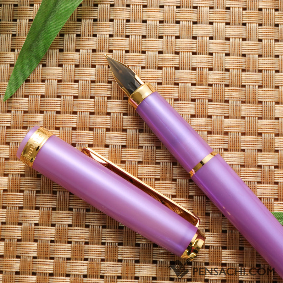 PLATINUM Biso Fountain Pen - Mystic Purple (Limited Edition Color)