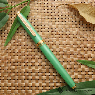 PLATINUM Biso Fountain Pen - Sparkle Mint Green (Limited Edition Color)