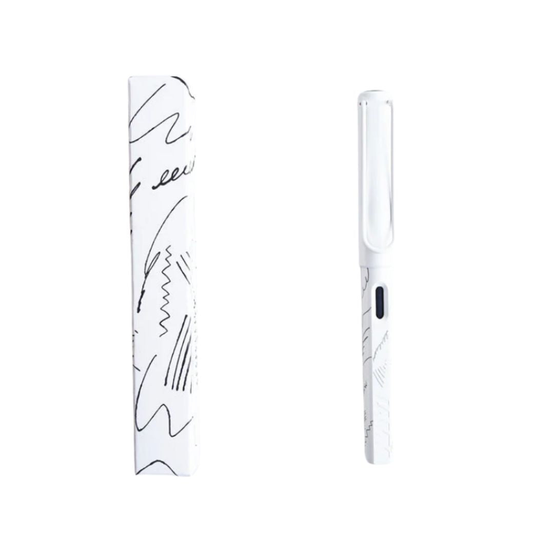 LAMY Safari Special Edition Doodle - White | PenSachi - Japan