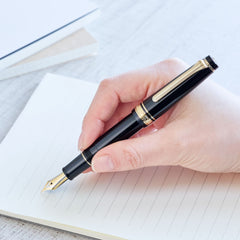 SAILOR Pro Gear Slim Mini 21 Fountain Pen - Black - PenSachi Japanese Limited Fountain Pen