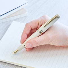 SAILOR Pro Gear Slim Mini 21 Fountain Pen - Ivory - PenSachi Japanese Limited Fountain Pen