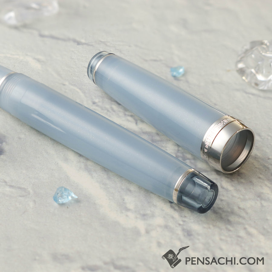 SAILOR Limited Edition Pro Gear Fountain Pen - Ginzan Snow Gray - PenSachi Japanese Limited Fountain Pen