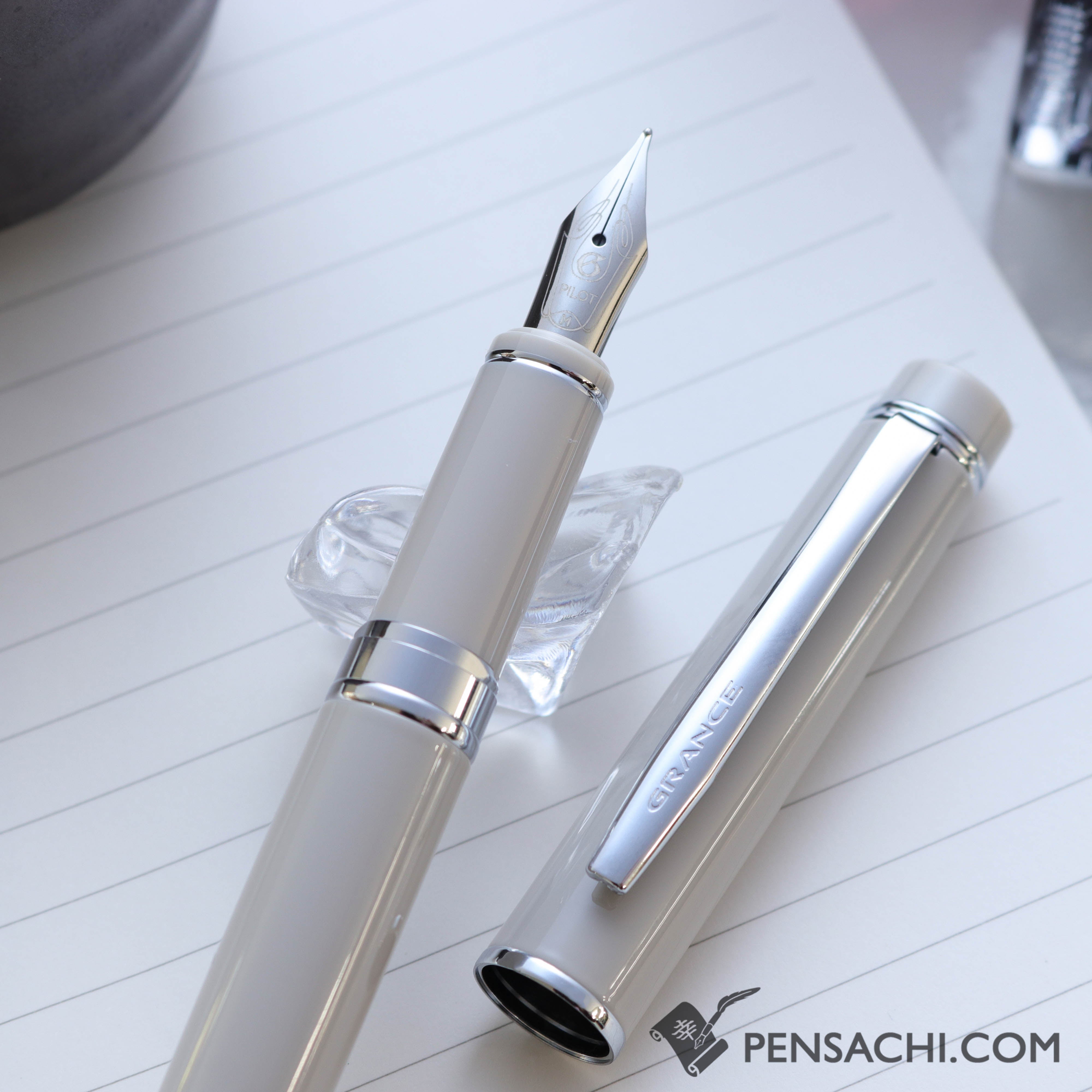 PILOT Grance Fountain Pen - Sand Beige | PenSachi - Japan Limited