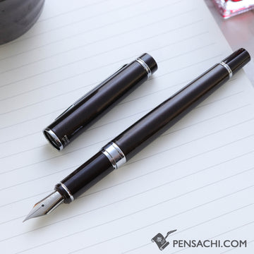 PILOT Grance Fountain Pen - Dark Brown - PenSachi Japanese Limited Fountain Pen