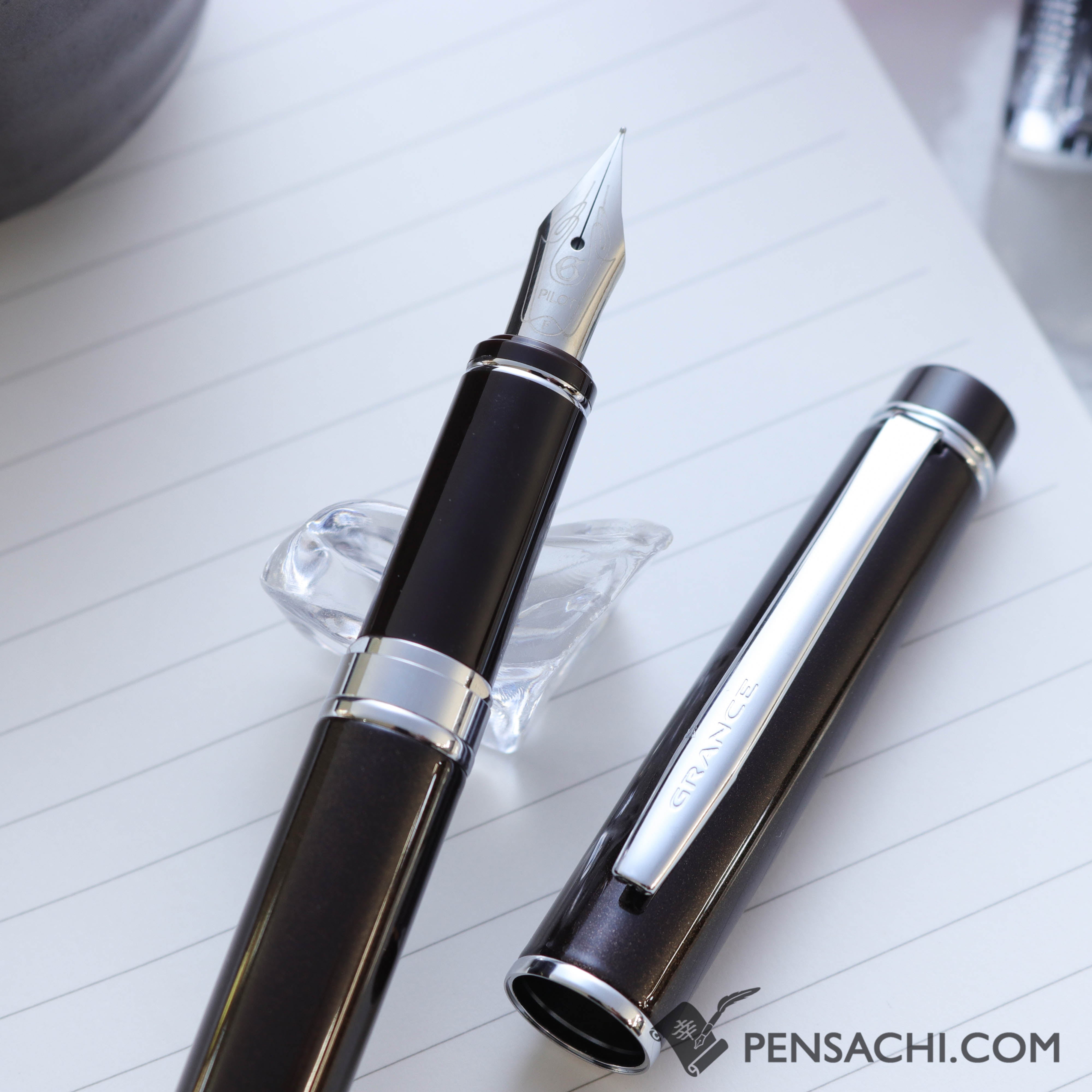 PILOT Grance Fountain Pen - Dark Brown | PenSachi - Japan Limited