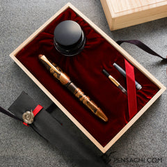 PLATINUM Izumo Maki Hama no Matsu Fountain Pen - PIZ-500000-55 - PenSachi Japanese Limited Fountain Pen