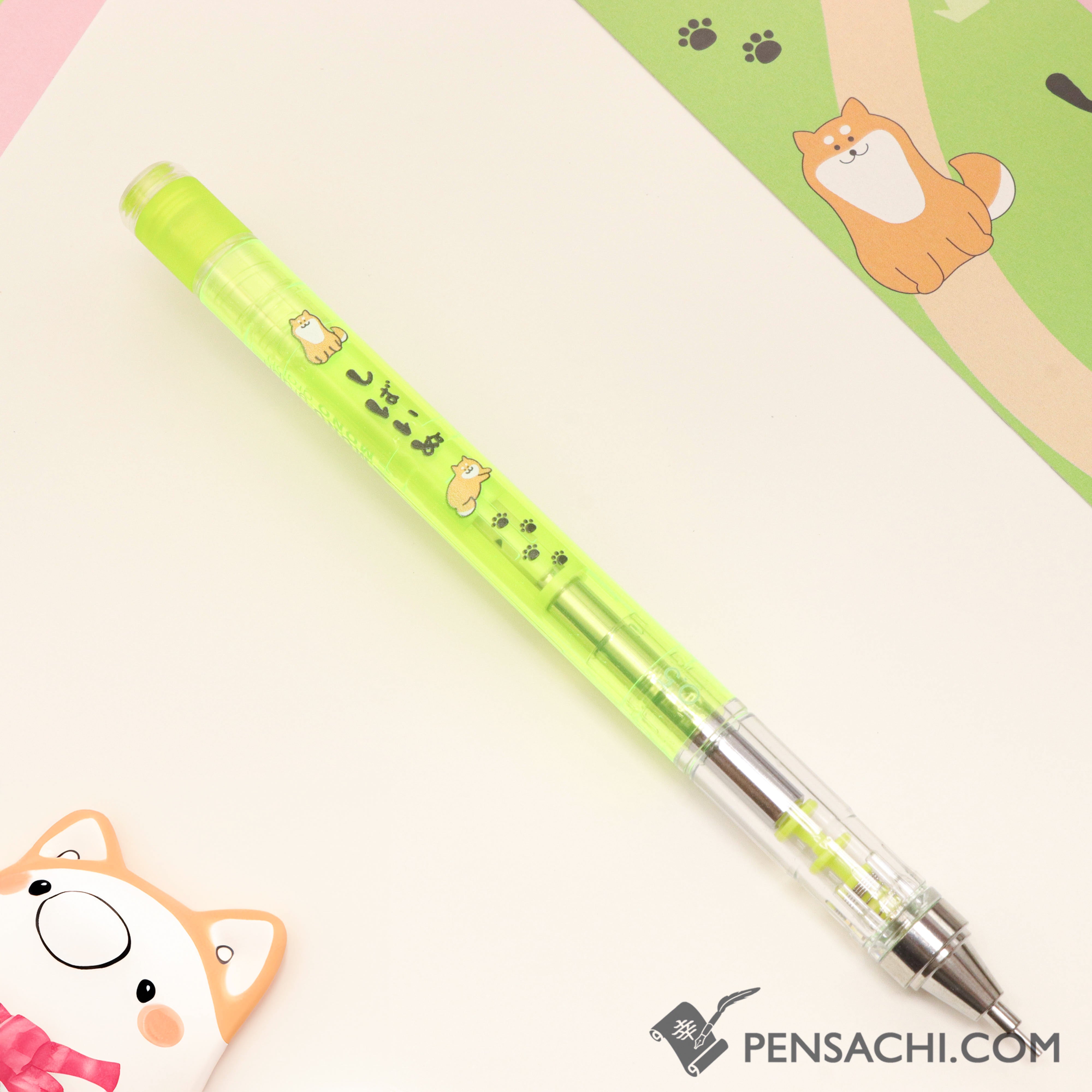 mono プロフィール必読ページ Tombow Monograph Japan Limited Mechanical Pencil - Shiba Inu