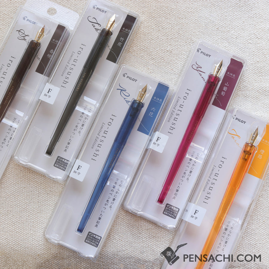 PILOT Limited Edition Iro-utsushi Dip Pen - Rikka - PenSachi Japanese Limited Fountain Pen