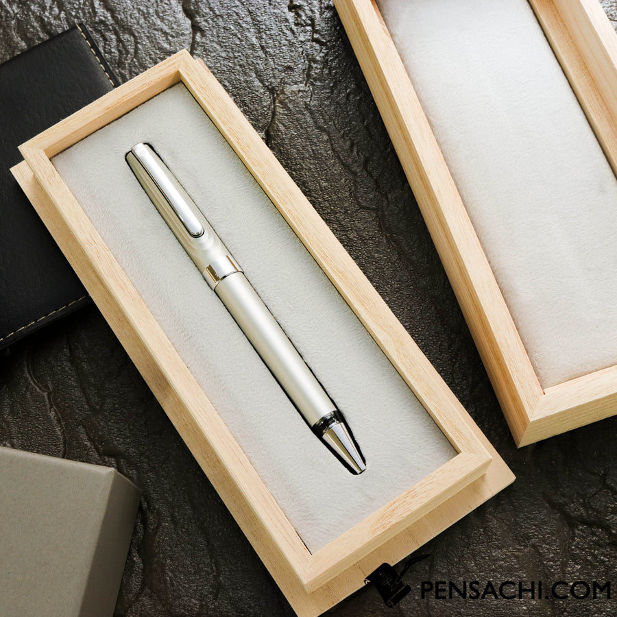 The Zebra Hamon 0.7 Ballpoint Pen - Silver– PenSachi