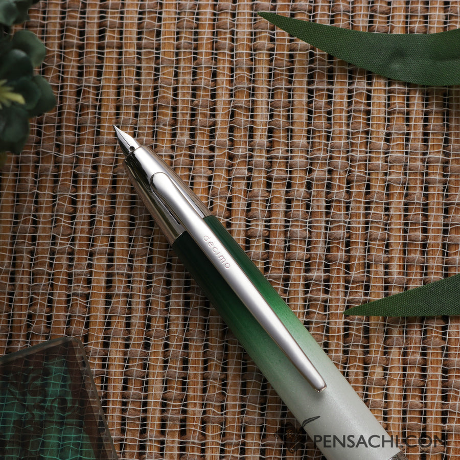 PILOT Limited Edition Vanishing Point Capless Fountain Pen - Moss Green - PenSachi Japanese Limited Fountain Pen