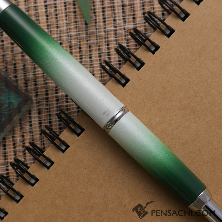 PILOT Limited Edition Vanishing Point Capless Fountain Pen - Moss Green - PenSachi Japanese Limited Fountain Pen