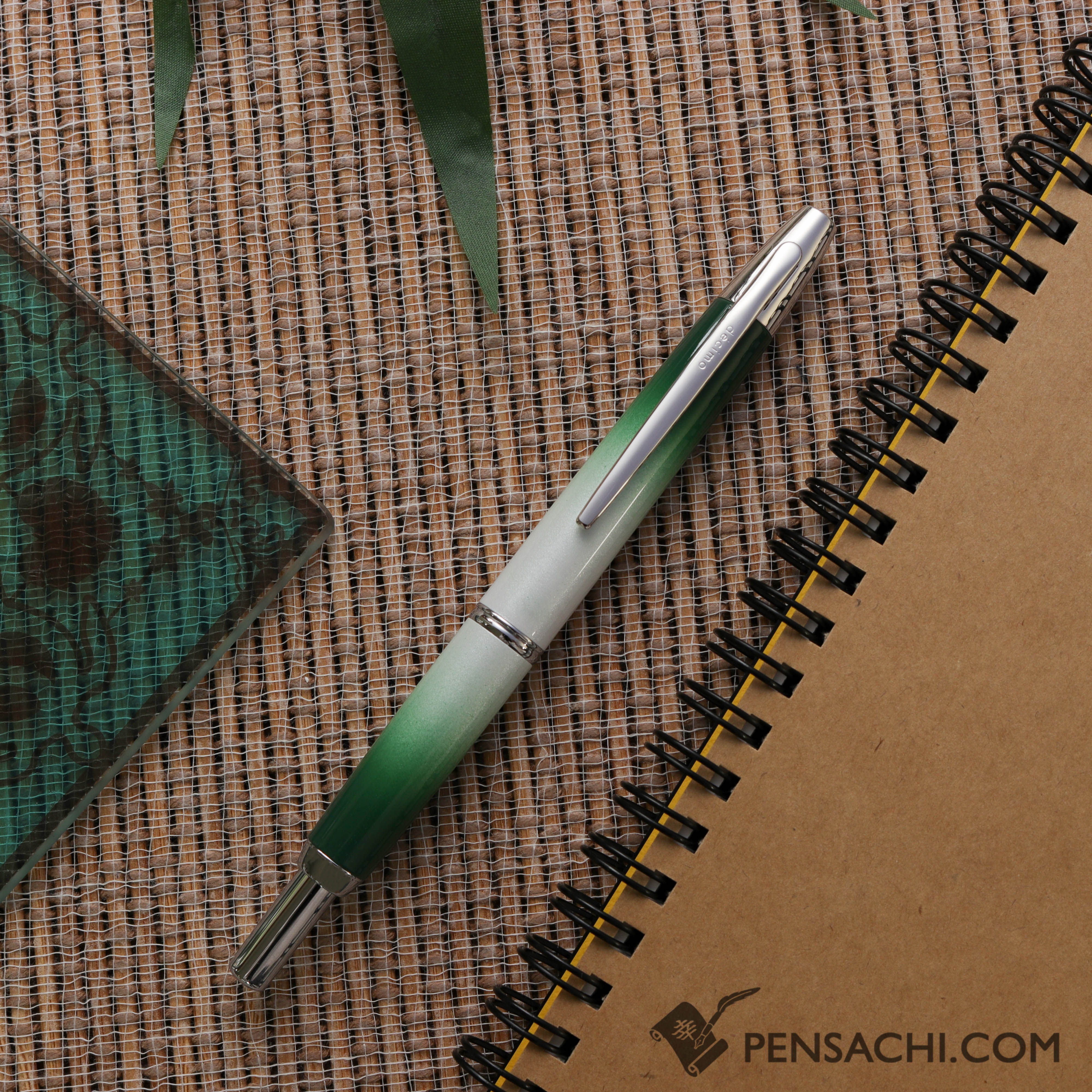 PILOT Limited Edition Vanishing Point Capless Fountain Pen - Moss