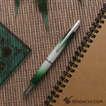PILOT Limited Edition Vanishing Point Capless Fountain Pen - Moss Green - PenSachi Japanese Limited Fountain Pen