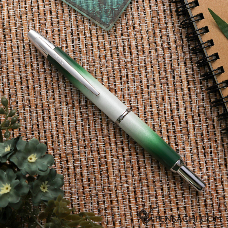 PILOT Limited Edition Vanishing Point Capless Fountain Pen - Moss Green - PenSachi Japanese Limited Fountain Pen