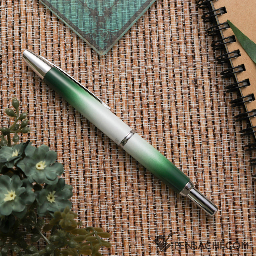 PILOT Limited Edition Vanishing Point Capless Fountain Pen - Moss Green - PenSachi Japanese Limited Fountain Pen
