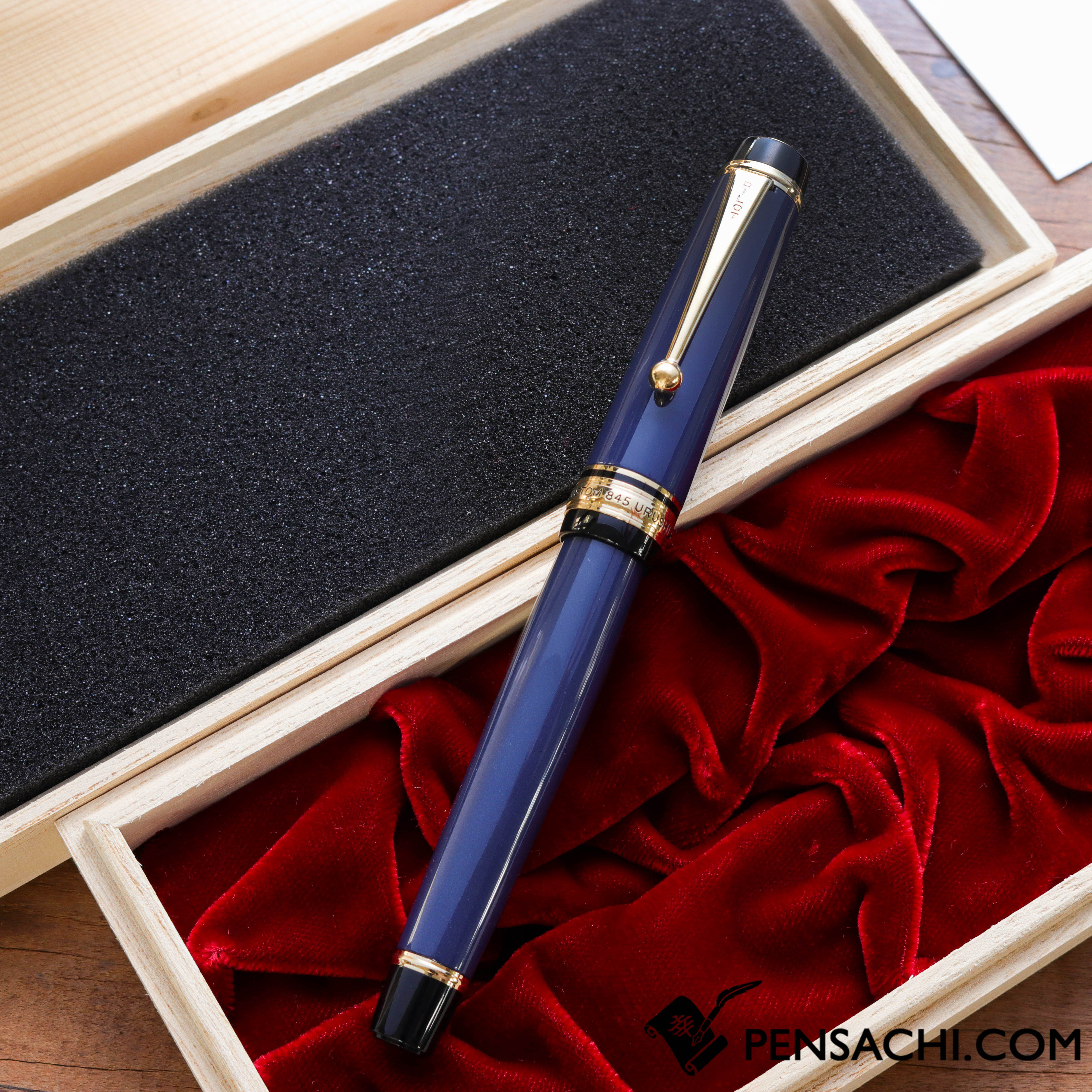 PILOT Custom 845 Fountain Pen - Deep Blue | PenSachi - Japan