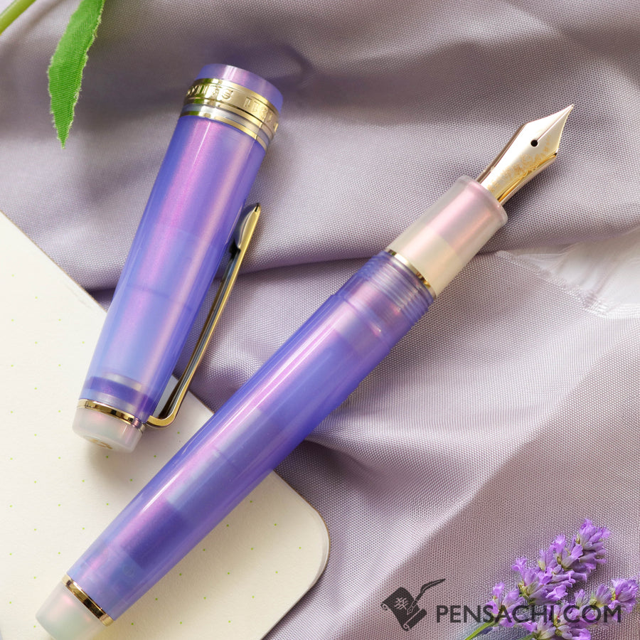 SAILOR Limited Edition Pro Gear Slim Fountain Pen - Nemophila - PenSachi Japanese Limited Fountain Pen