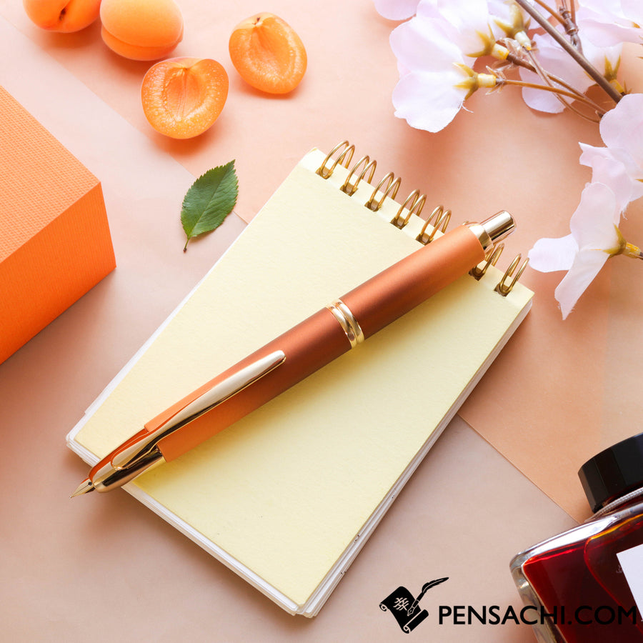 PILOT Limited Edition Vanishing Point Capless Set - Apricot– PenSachi