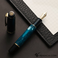 SAILOR Limited Edition Pro Gear Slim Mini Fountain Pen Rencontre - La Mer - PenSachi Japanese Limited Fountain Pen