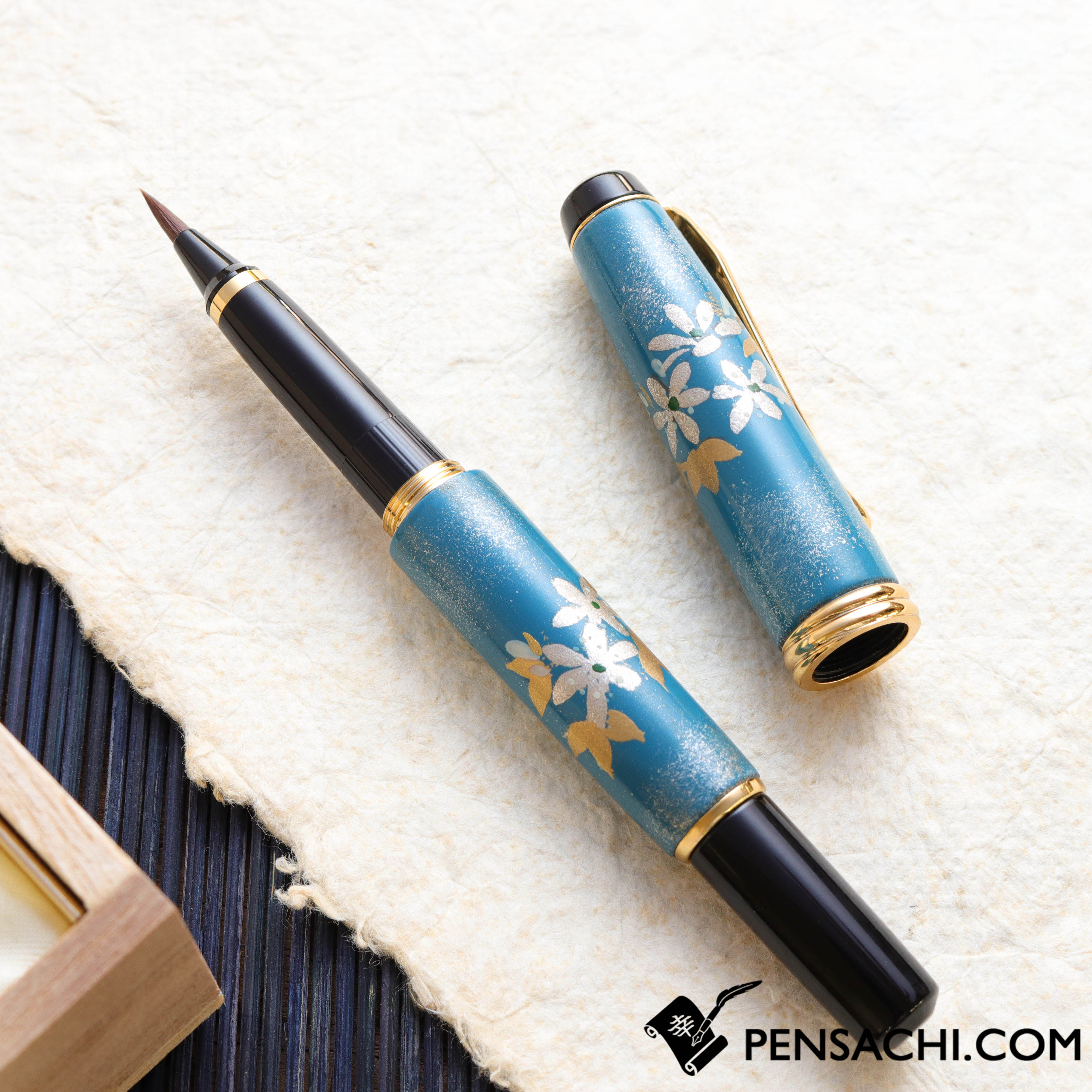 KURETAKE Yumeginga Wajima-Nuri Fountain Brush Pen - Yukiwarisou